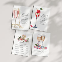 Petals, Pearls & Prosecco Bridal Shower Collection