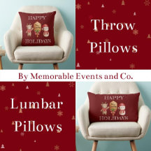 Holiday Throw Pillow Collection