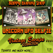 Unicorn UFO Selfie: Vintage Escape