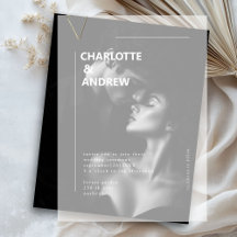 Wedding Vellum Invitations 