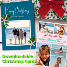 Christmas Cards, digital downloads