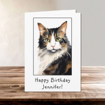 Cat and Kitten Greetings Cards by designs4days