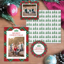 Classic Christmas Red Plaid