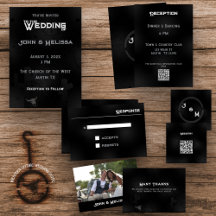 Western Gothic Wedding Stationery Suite