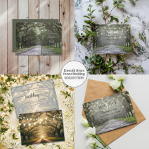 Emerald Green Forest Wedding -CE