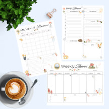 Planners and Calendars