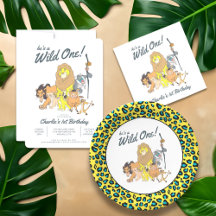 He's a Wild One | Lion King Birthday