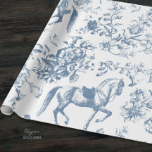 Floral Saddled Horse 