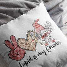 Valentines Day Personalized Throw Pillow