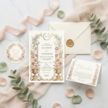 Blush Garden Elegance Wedding Collection