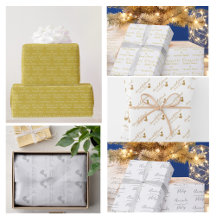 Personalized Congrats Bride & Groom Silver, Gold