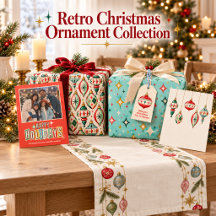 Christmas Holiday Retro Typography