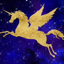 Unicorn Indigo Blue Galaxy