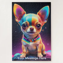 Cosmic Dreams: Vibrant Surreal Animal Art Puzzles