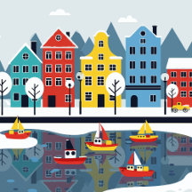 Illustrations of winter