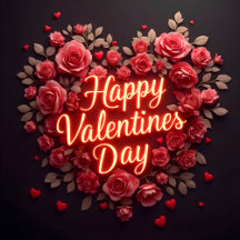 Luxury Floral Trendy Valentines Day Collection