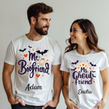 Custom Name Halloween Gifts for Couples