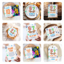 Sports 6 7 Meme Trend Birthday Party