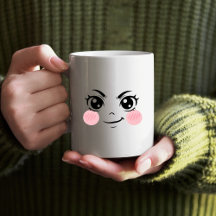 Adorable Face Expression Mug Set