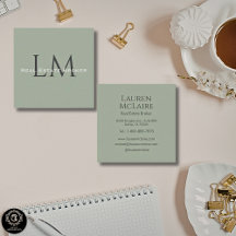 Classic Sage Green Business Branding Collection