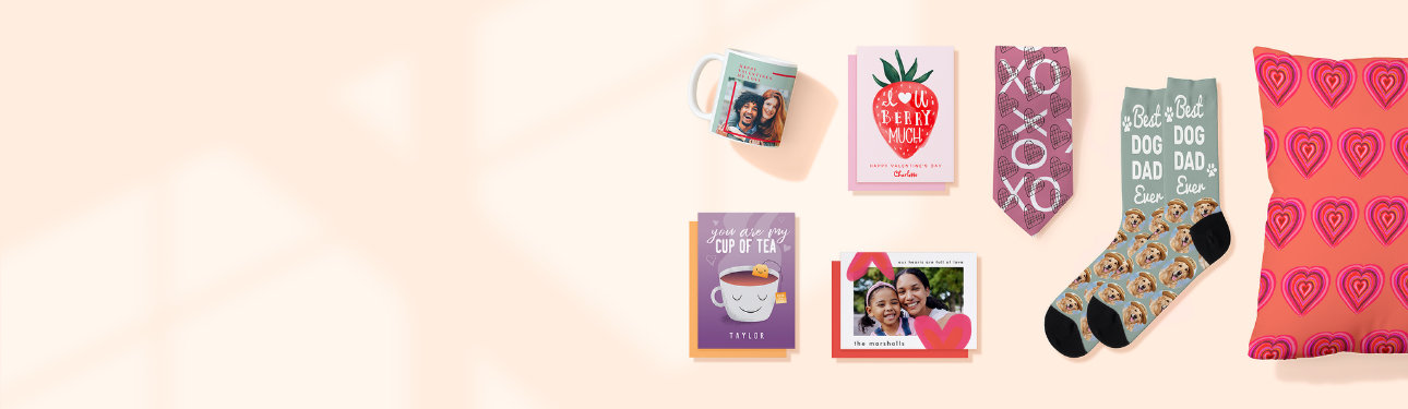 Find custom gifts, cards & wrap for  all the loves in your life