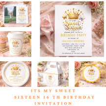 its my sweet sixteen 16 th birthday