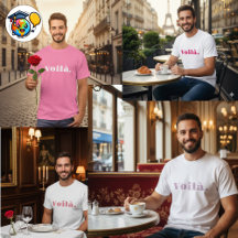 French Quote Parisian Style Tshirts