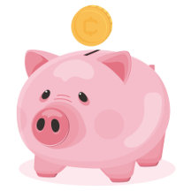 Pink Piggy Bank