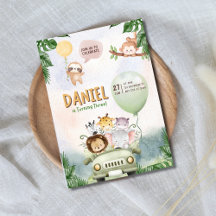 Safari Zoo Birthday Theme