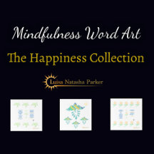The Happiness Collection - Mindfulness Word Art