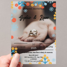 Arctic Charm Wedding Invitations