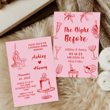 Funky Hand Drawn Cocktail Party