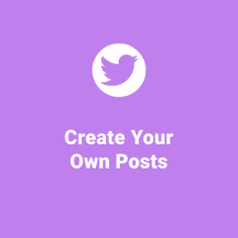 Create Your Own Twitter Post