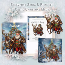Steampunk Santa & Reindeer