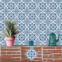Blue Portuguese Decorative Ceramic Tiles