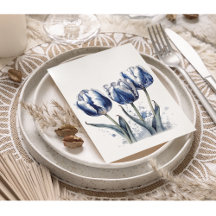 Something Blue, wedding tulips
