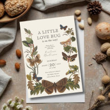 Woodland Love Bug Baby Shower Theme