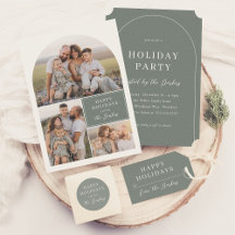 Boho Modern Arch Christmas