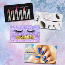 Makeup Artist Business Cards