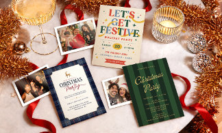 An array of invitation designs for any event
