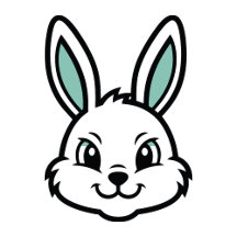 Minimal Cute Rabbit Mascot Designs