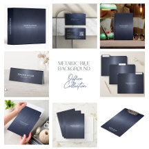 Navy Blue Metallic Background 