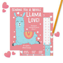Valentine's Classroom Cards