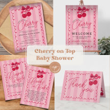 She's the Cherry on Top Baby Shower