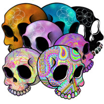 Skullies stickers