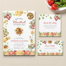 our little meatball baby shower collection 