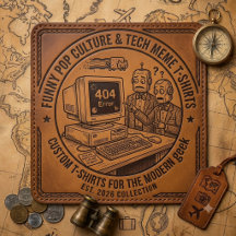 Funny Pop Culture & Tech Meme T-Shirts