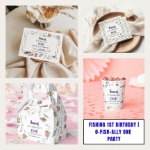 Fishing 1st Birthday Party Collection | O-Fish-All