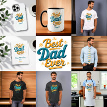 Best Dad Ever | Retro Personalized Father's Day