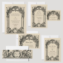 Vintage French Baroque Rococo Wedding Suite